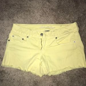 Colored jean shorts!